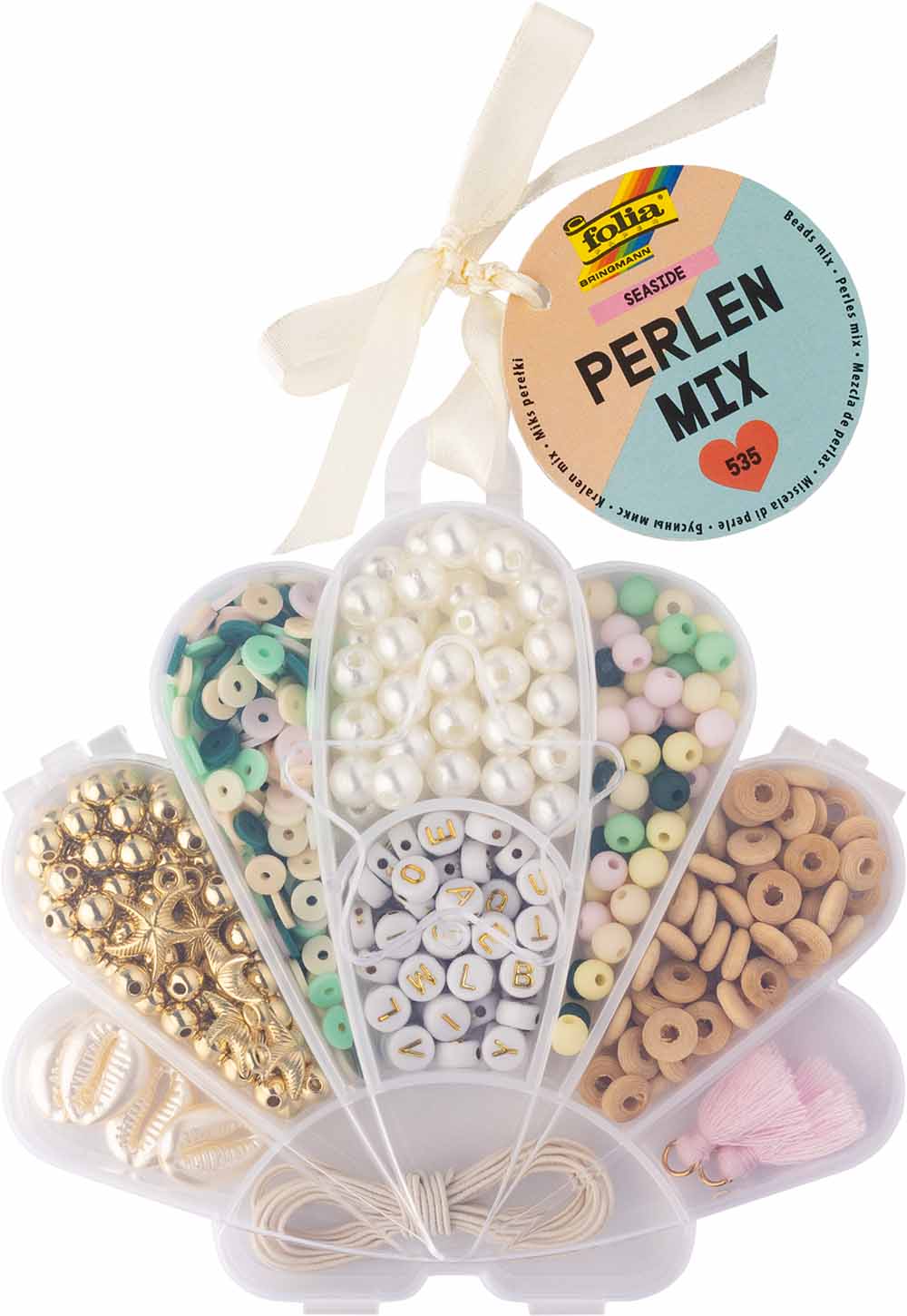 Perlenset Muschel 535-teilig