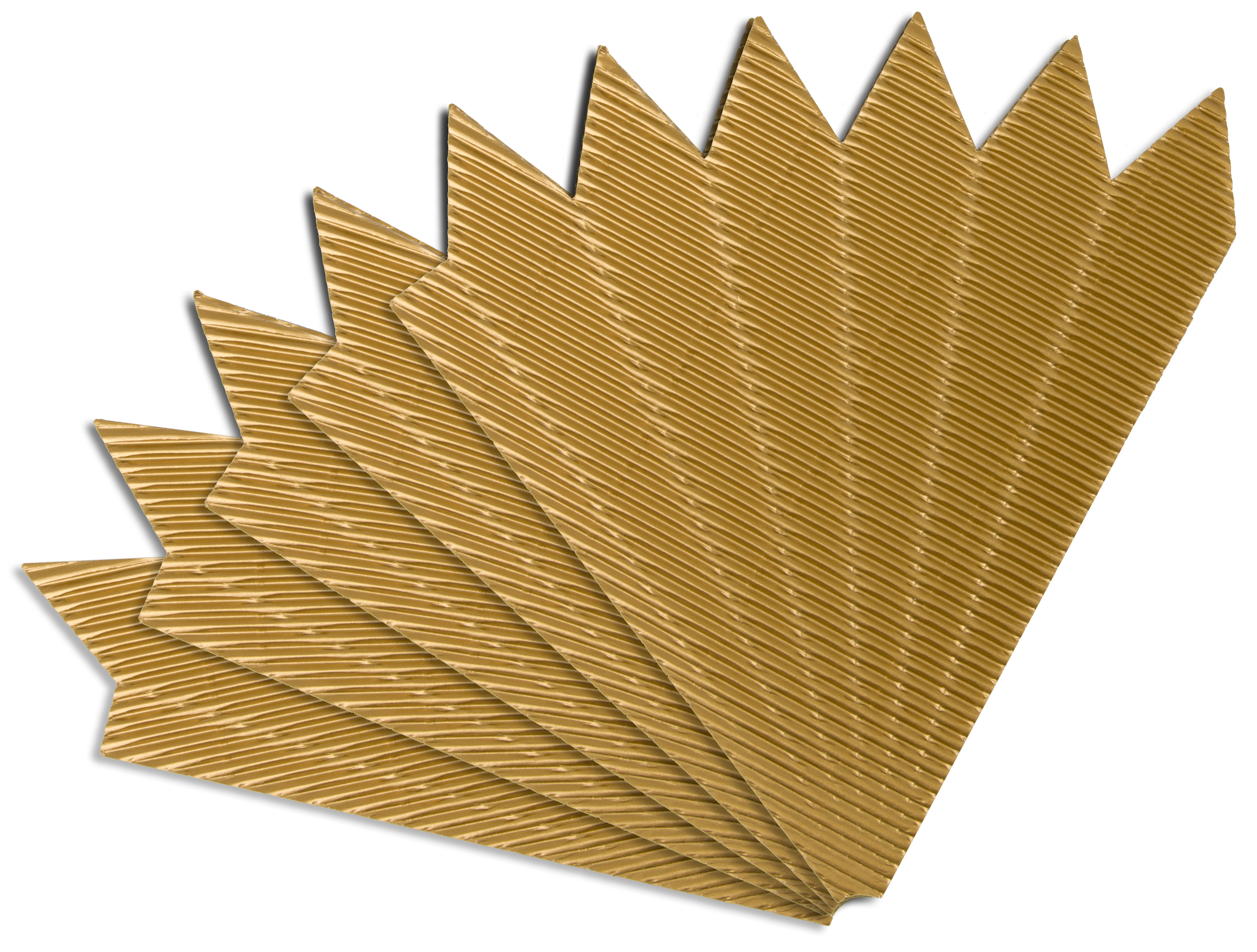 Schultütenspitzen gold, 5 Stück