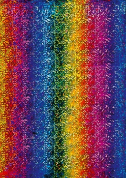 Hologrammfolie Regenbogen 1m
