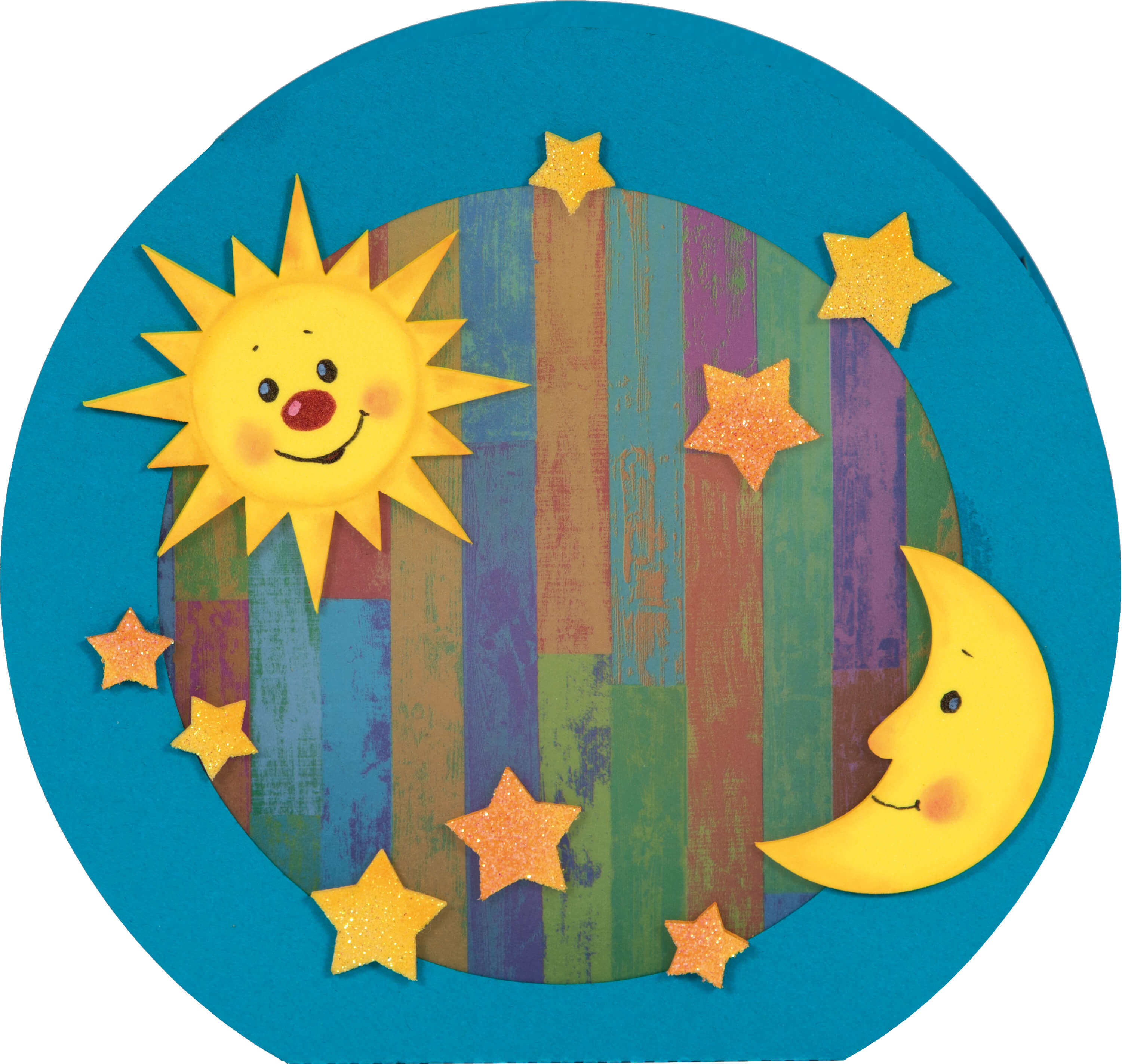 Laternen Bastelset Sonne, Mond & Sterne