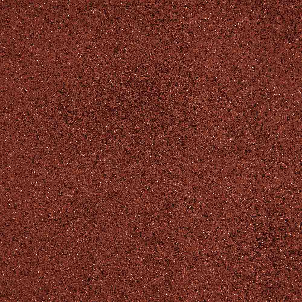 Glittermoosgummi braun