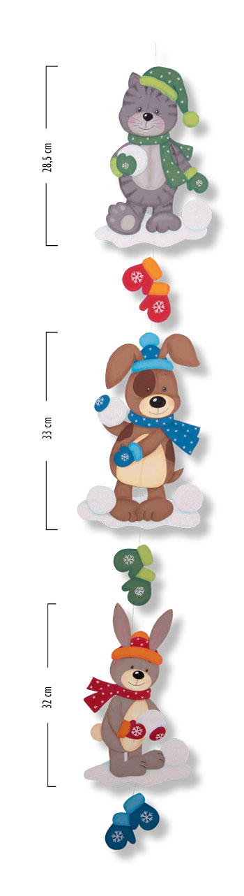 Kreativpaket Schneeballschlacht