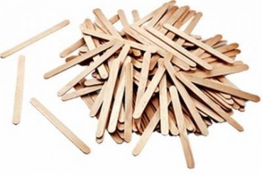 Bastelhölzer natur, 500 Stück