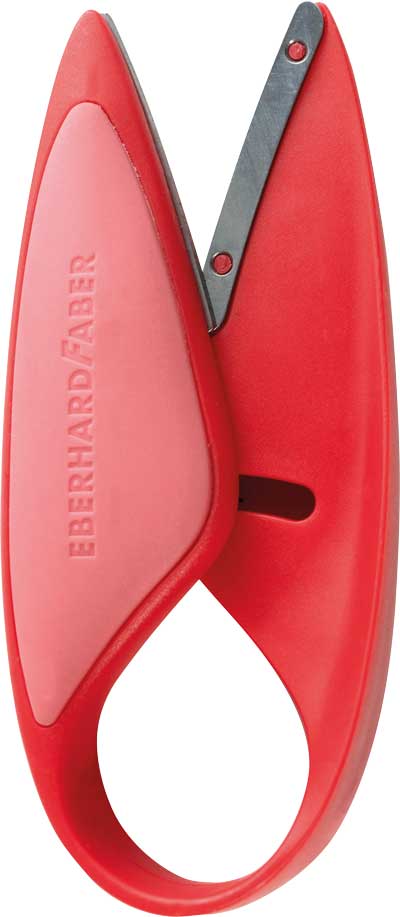 Ergonomische Kinderschere rot