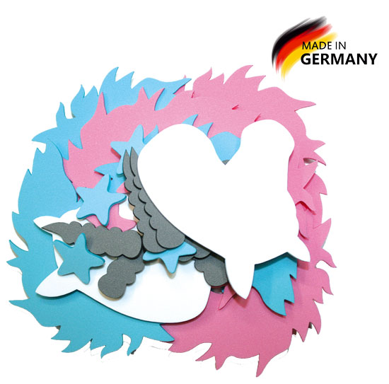Moosgummisortiment Einhörner