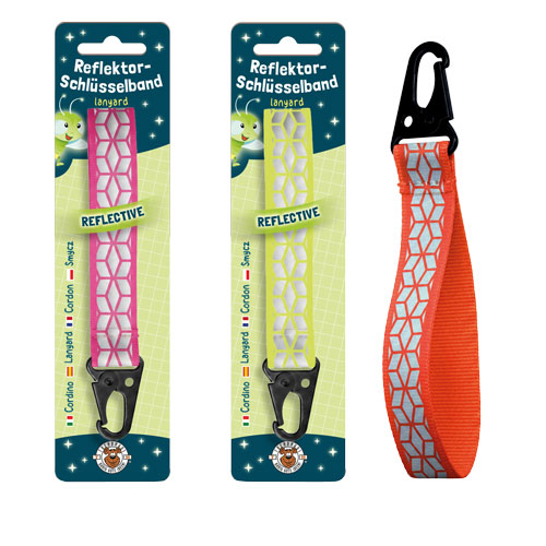 Schlüsselband sortiert