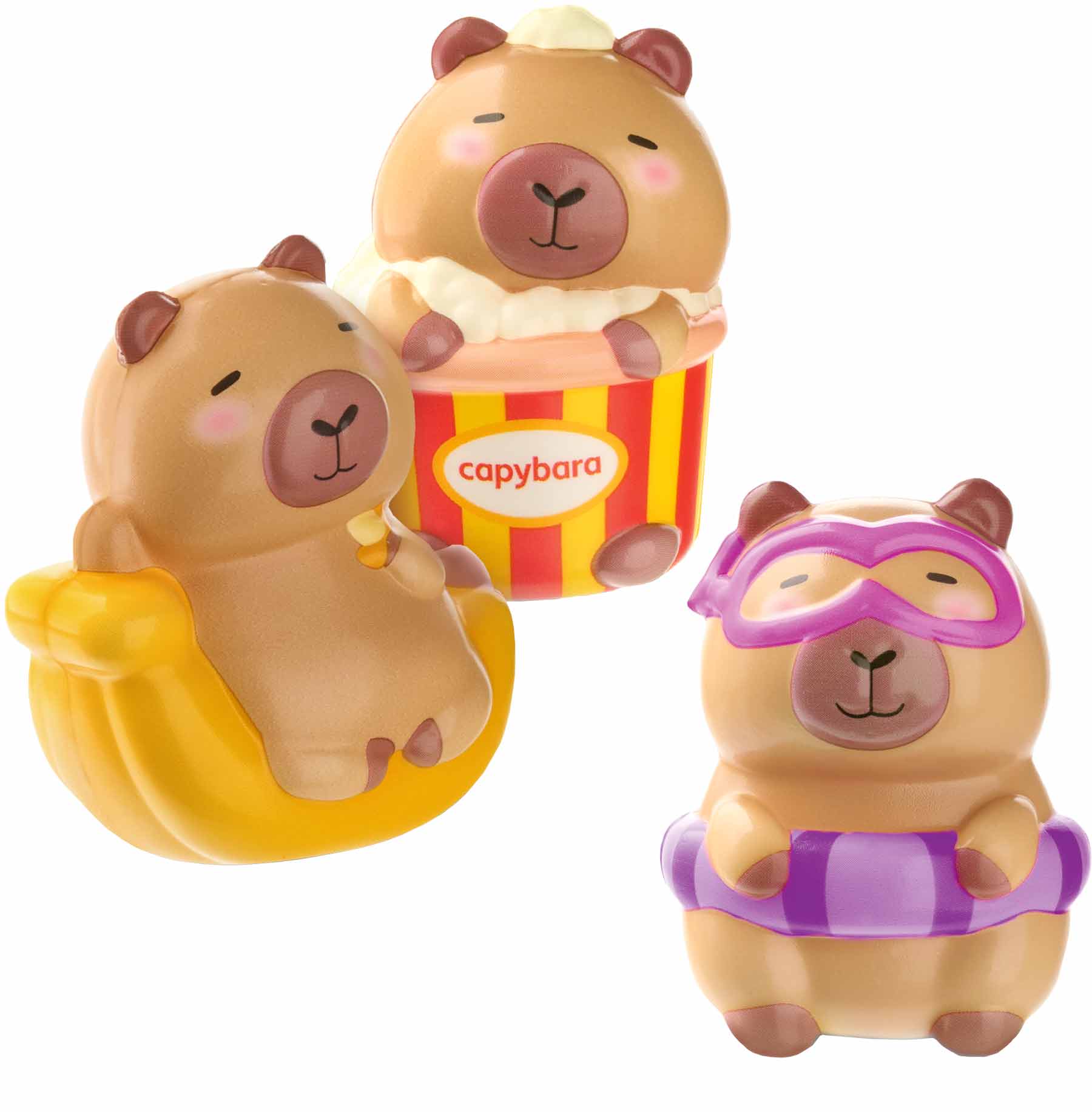 Antistress Capybara sortiert, 10 cm