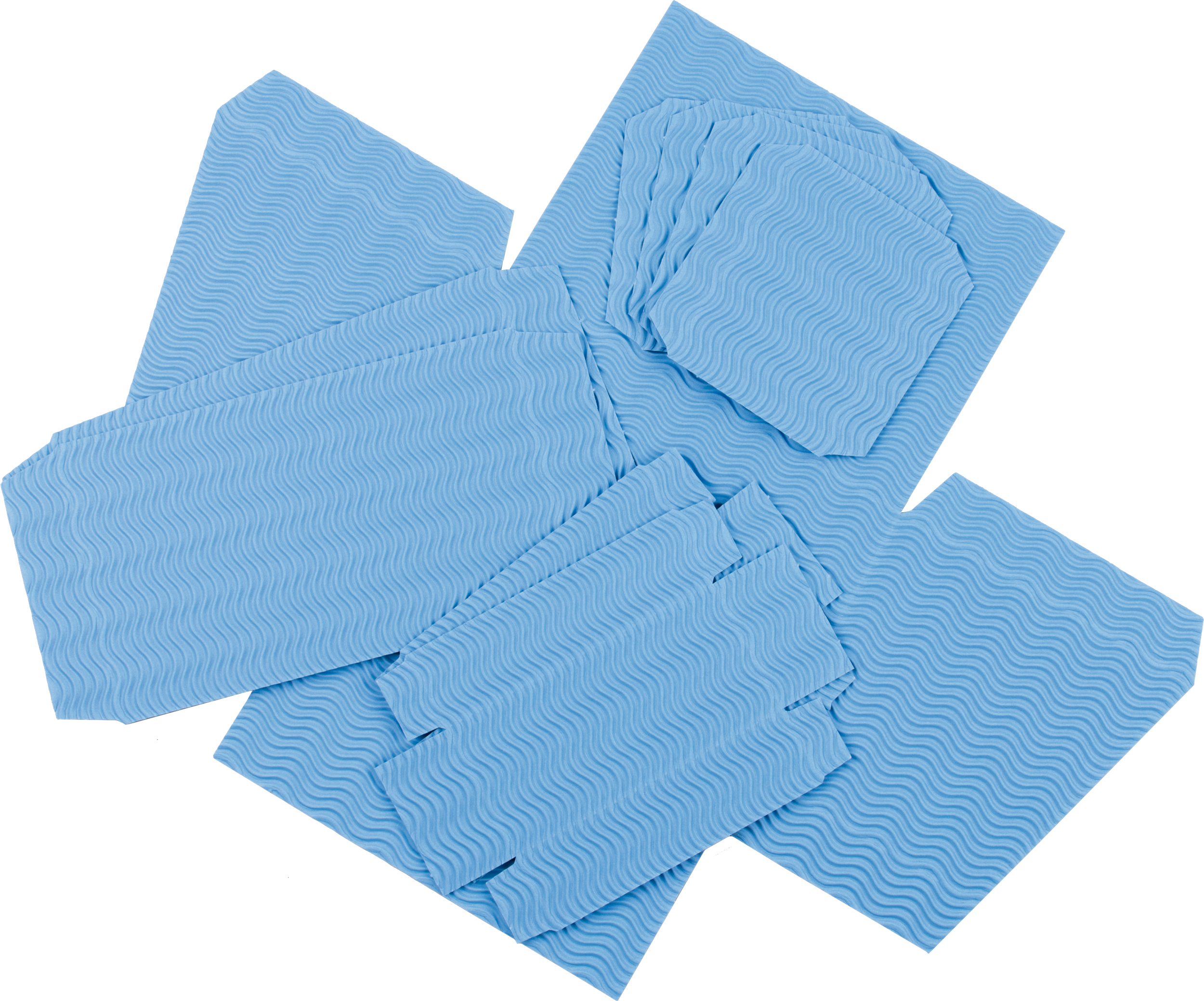 Schreibtischbox hellblau