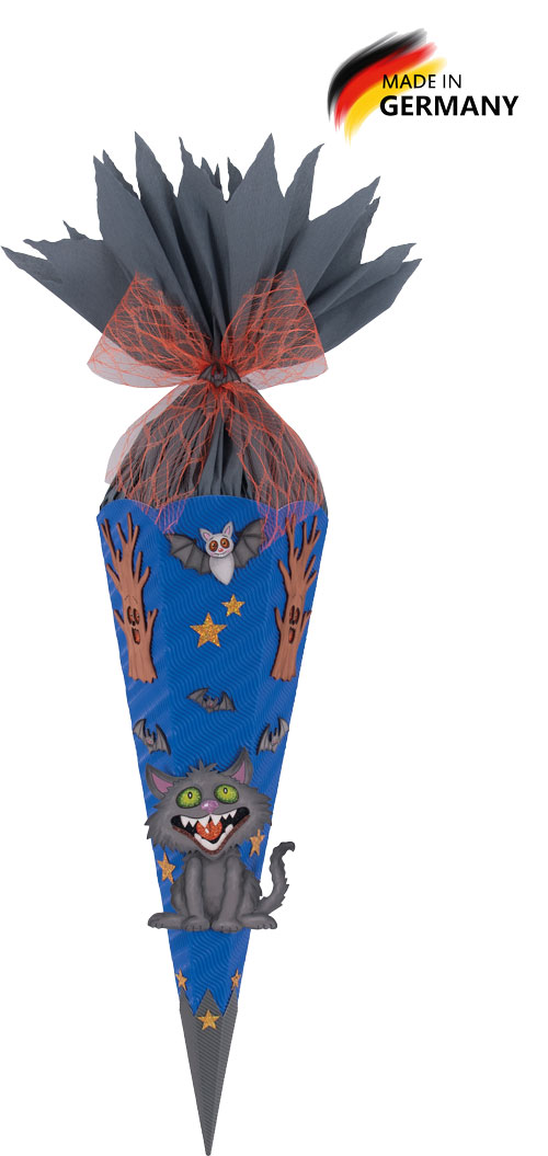 Schultüten Bastelset Harvey - Gruselkatze