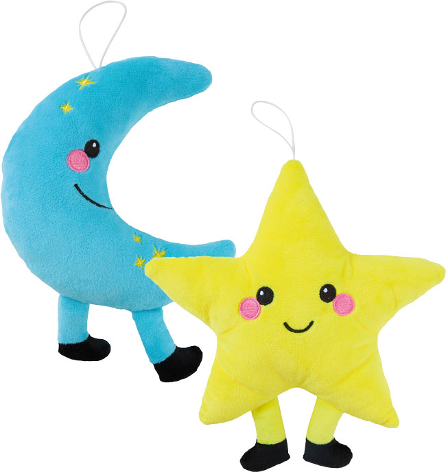 Plüschkissen sortiert 21 cm