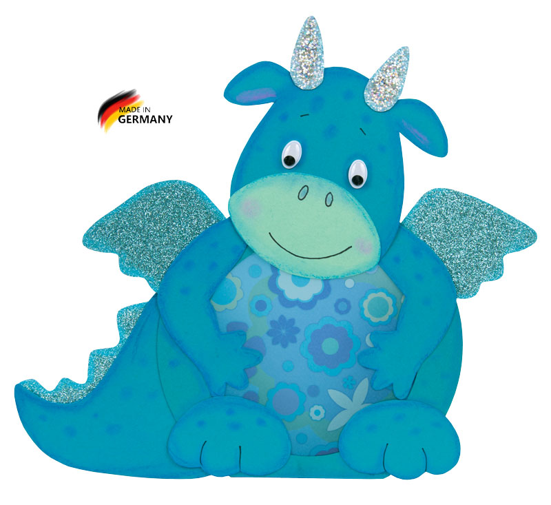 Laternen Bastelset Lio Drache