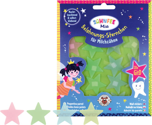 Belohnungssterne 20 Stück sortiert