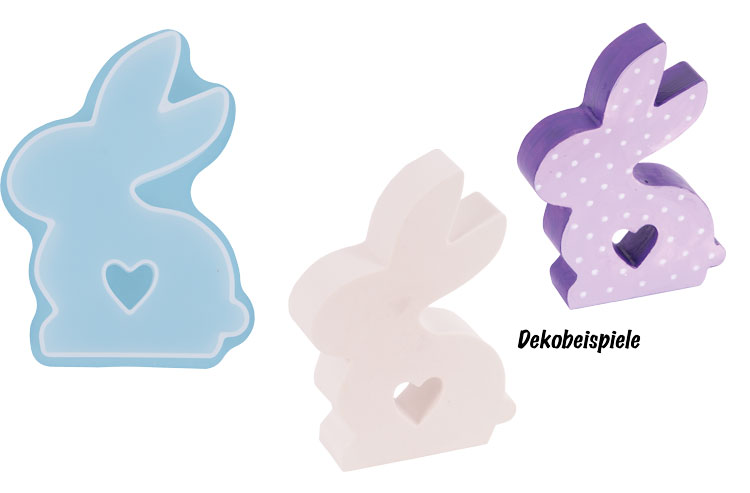 Silikonform Hase groß Silikonform Hase groß
